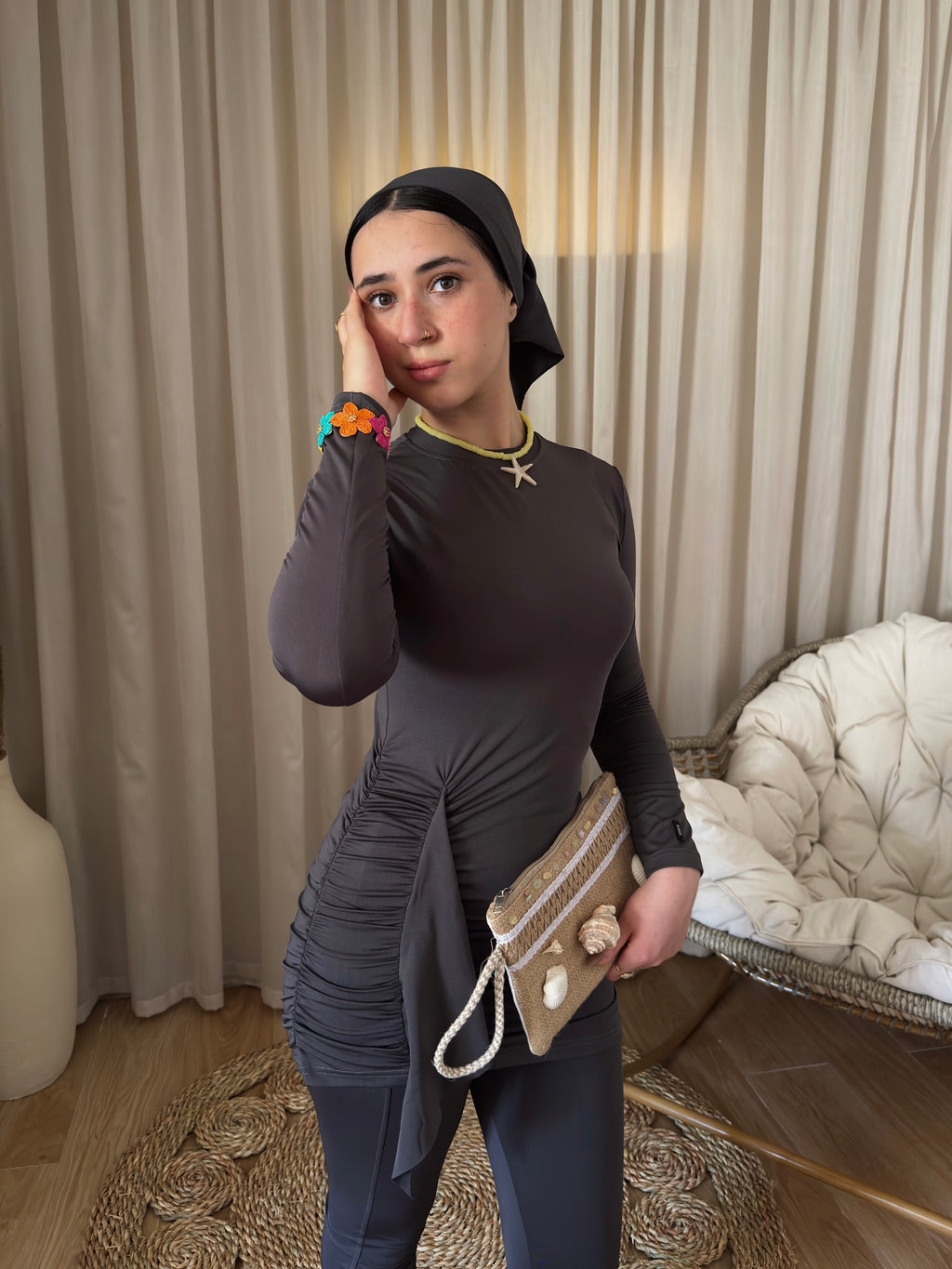 Ruffles burkini