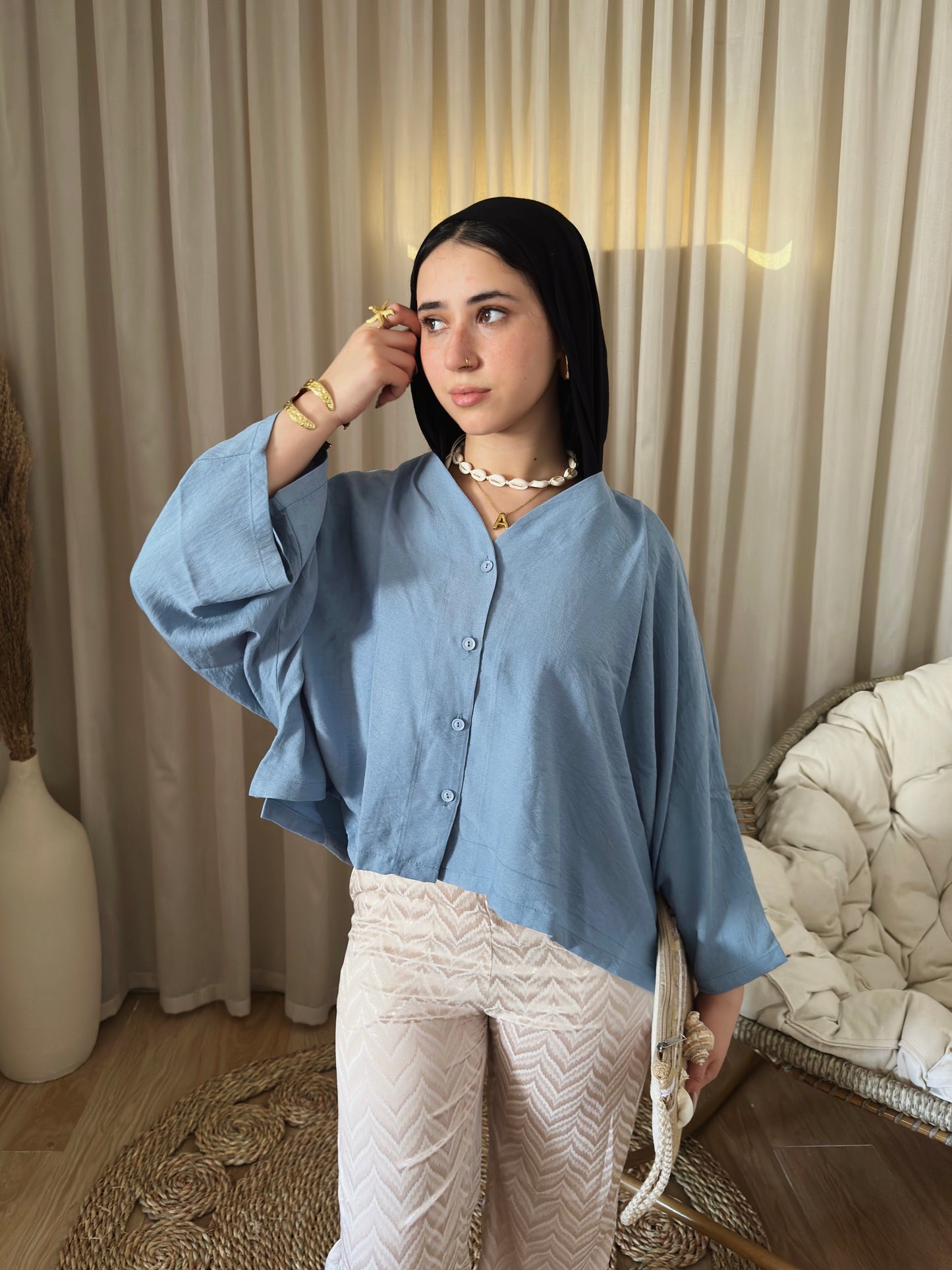 Sunset flare shirt