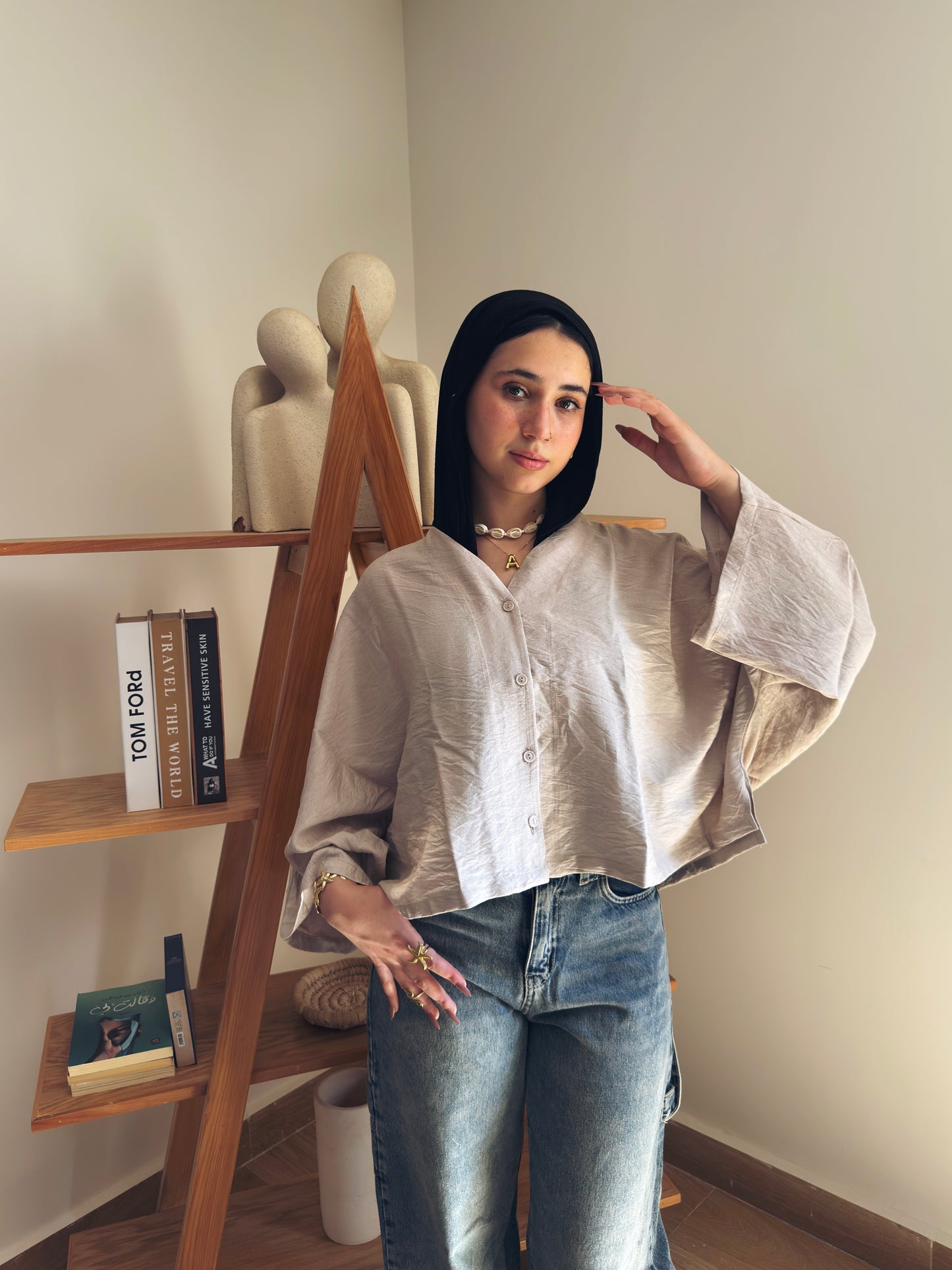 Sunset flare shirt