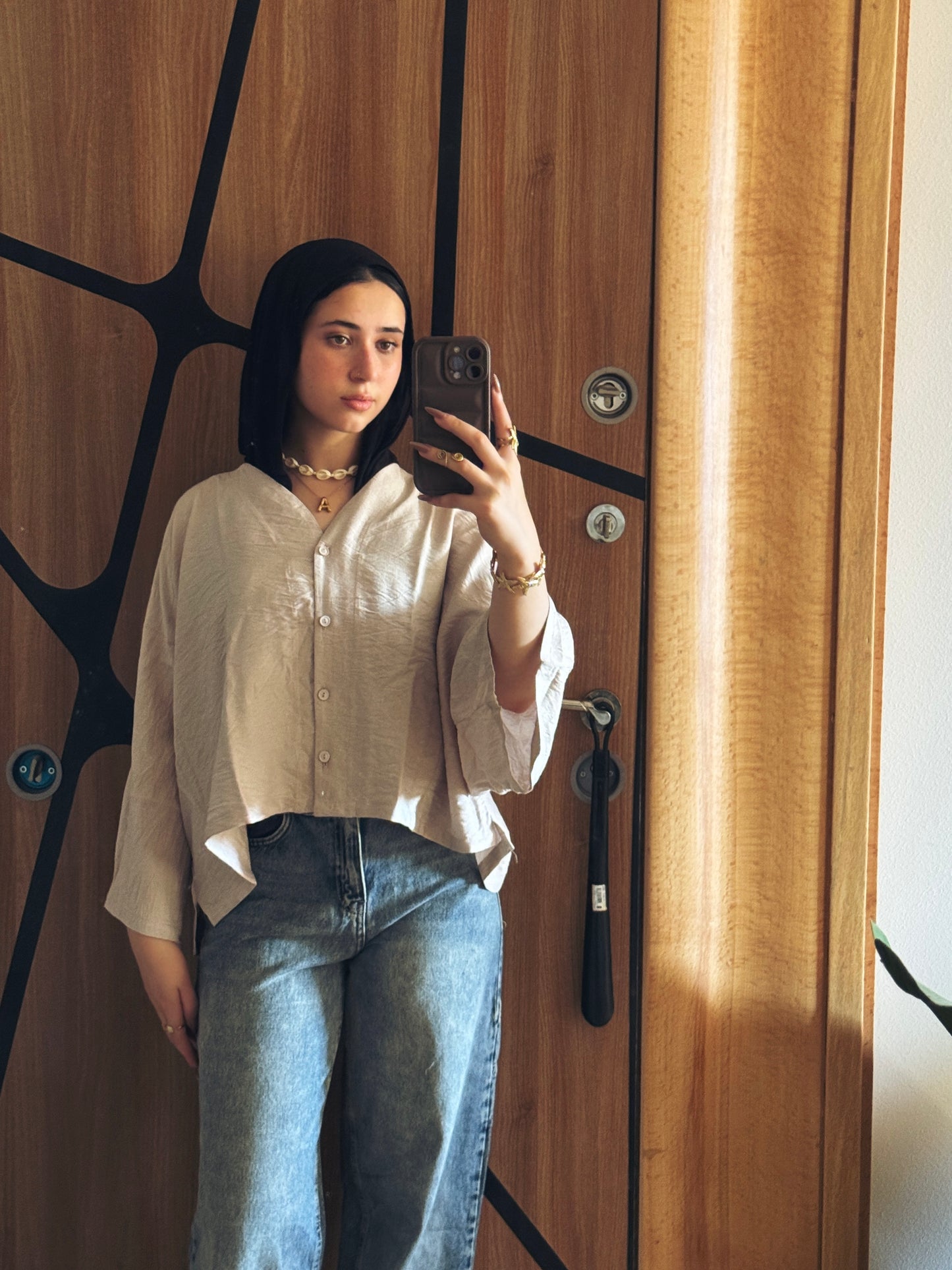 Sunset flare shirt