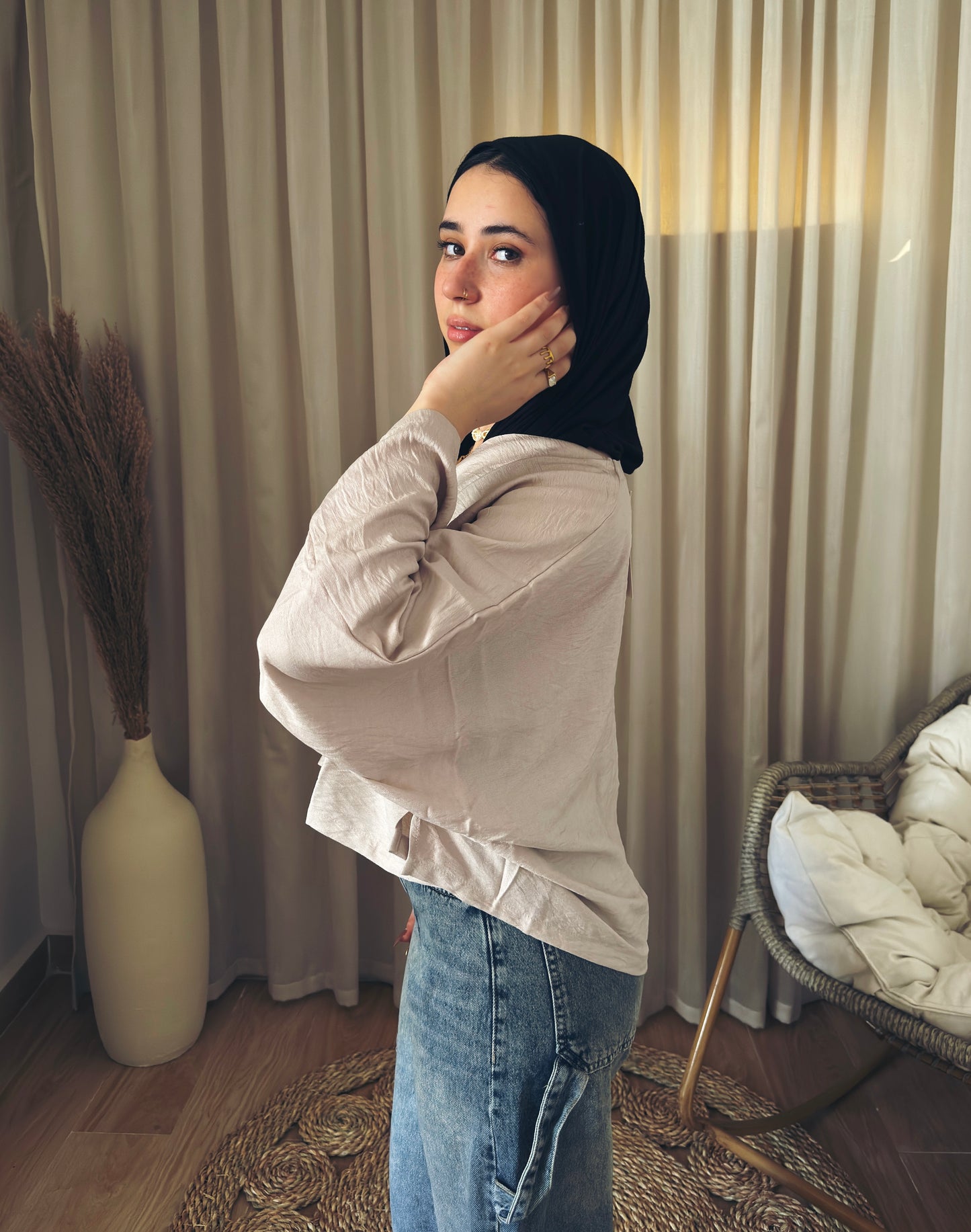 Sunset flare shirt