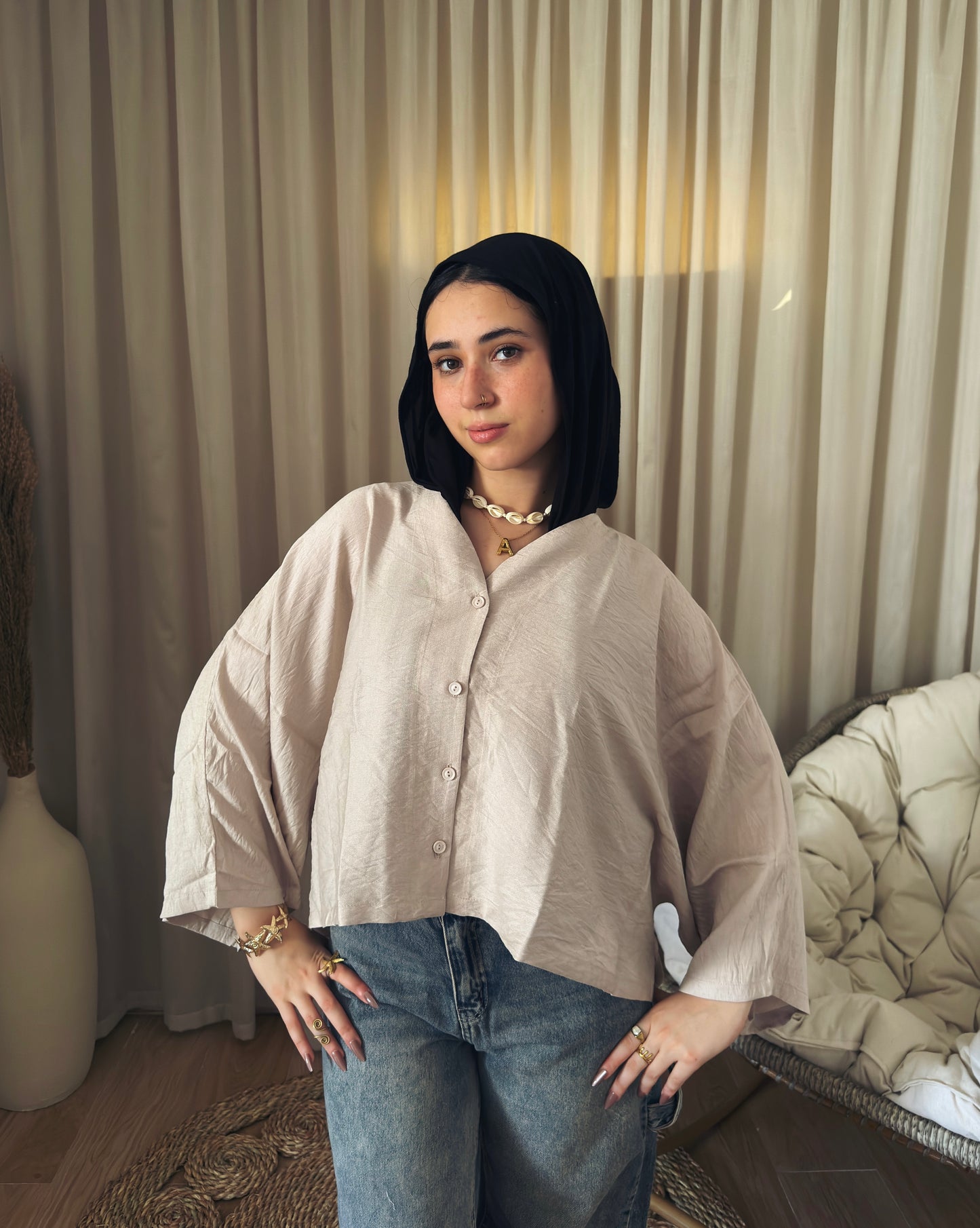 Sunset flare shirt
