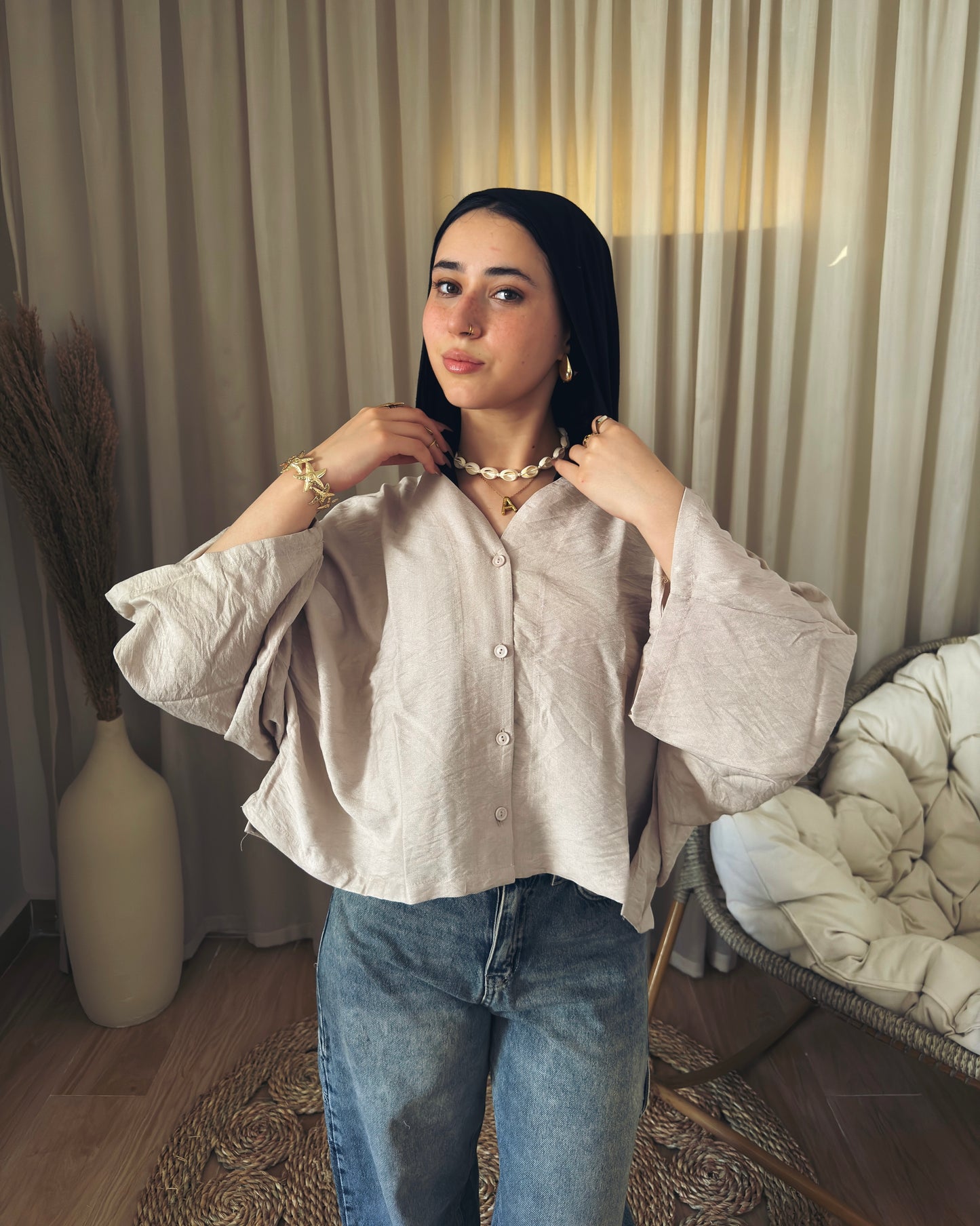 Sunset flare shirt